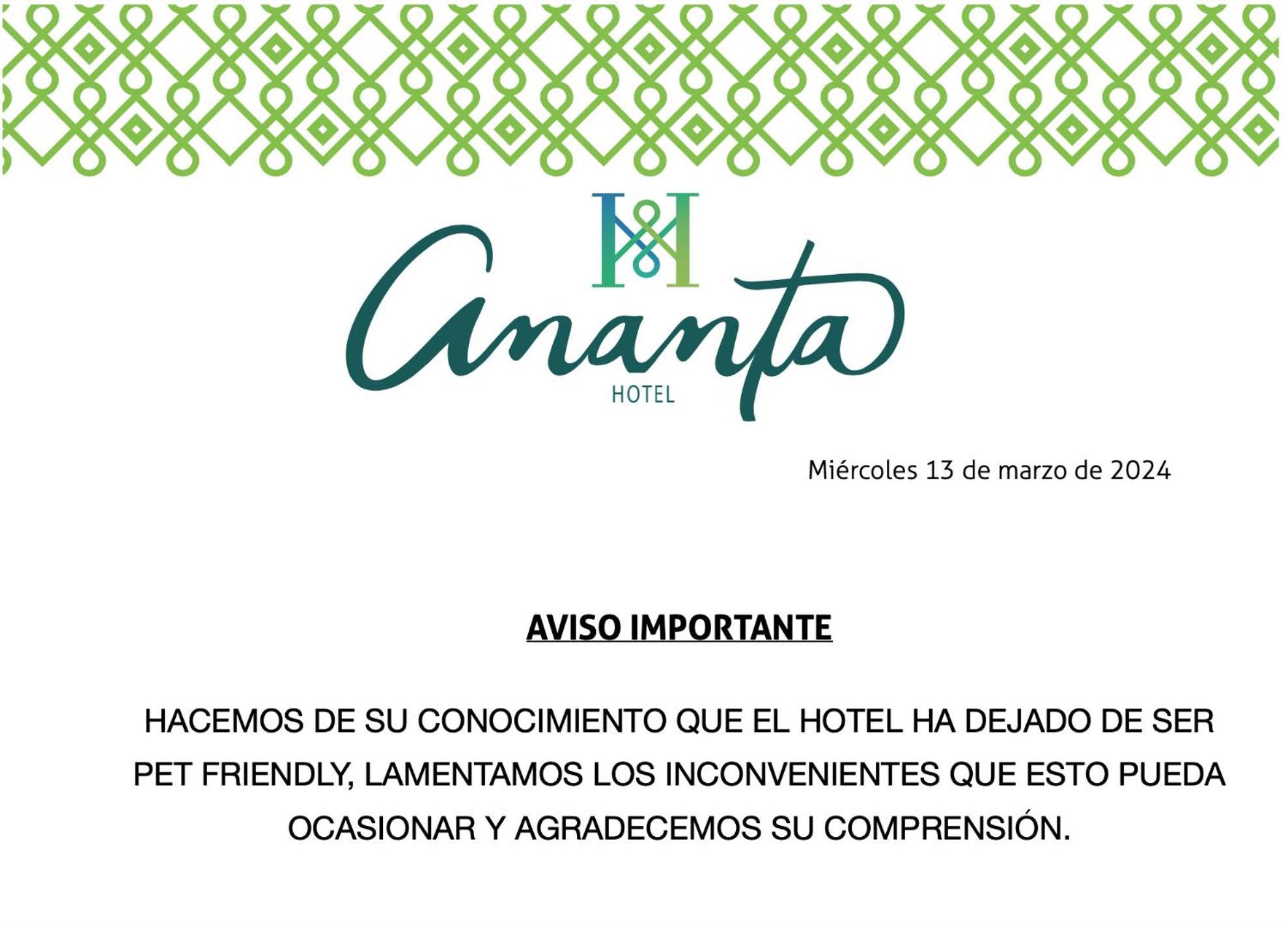 Ananta Hotel カシータス エクステリア 写真